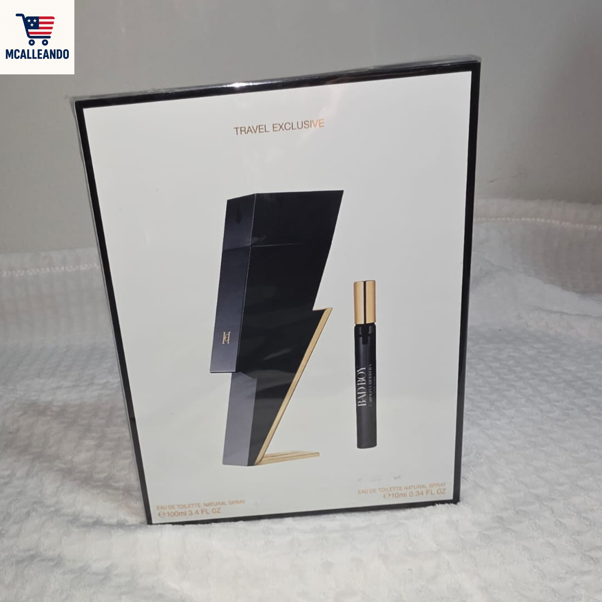 CAROLINA HERRERA BAD BOY SET PARA HOMBRE