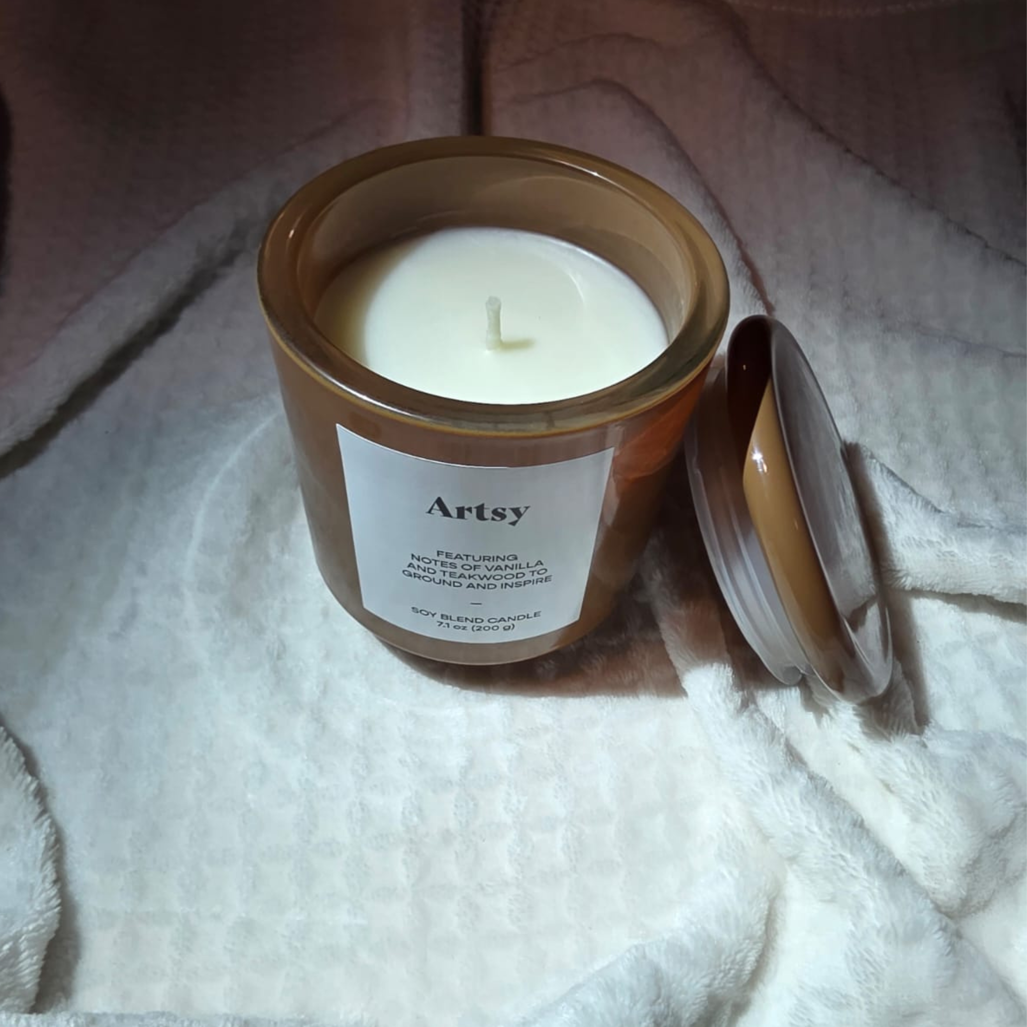 VELA AROMÁTICA (VAINILLA&MADERA)